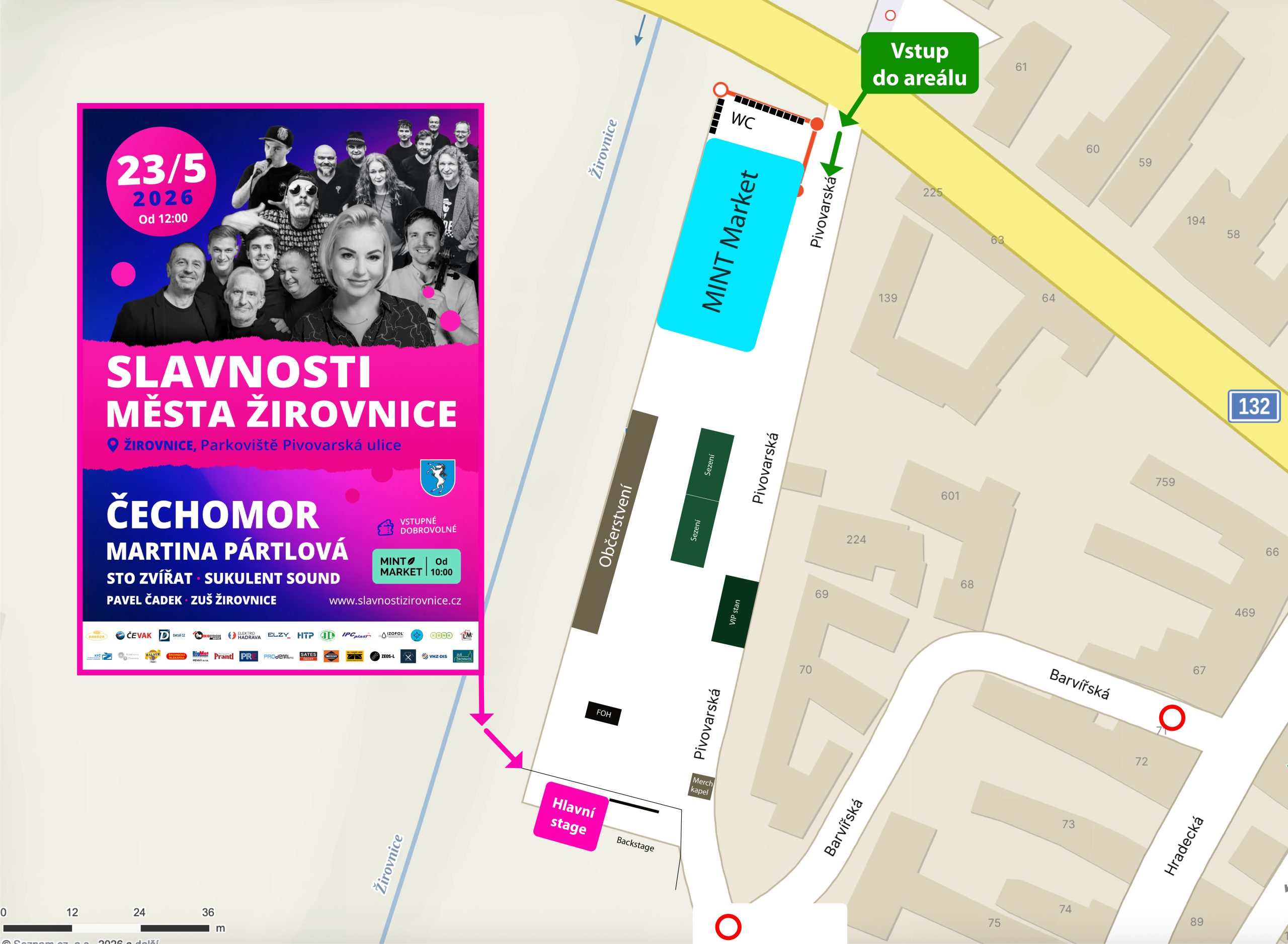 mapa slavnosti zirovnice 2026 1 scaled Slavnosti města Žirovnice